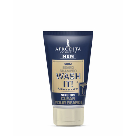 Afrodita MEN BEARD Sensitive szakállápoló sampon